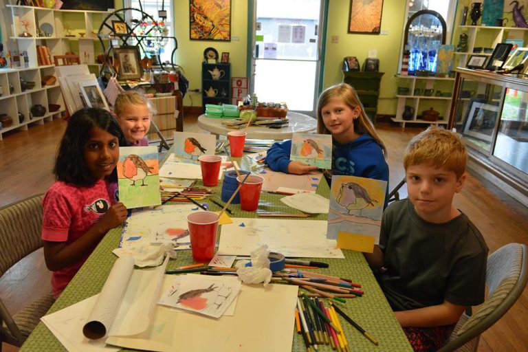 Summer art classes for kids weeks of july 24 and 31 bottlebrush